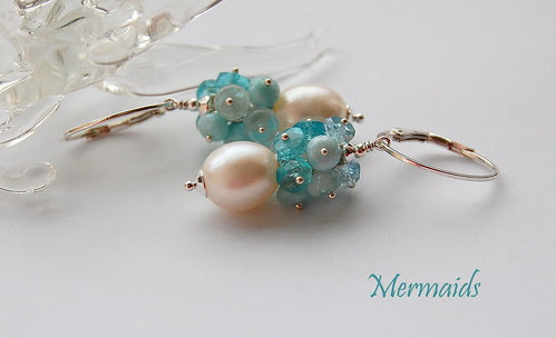 Mermaids Earrings by gemwaithnia
