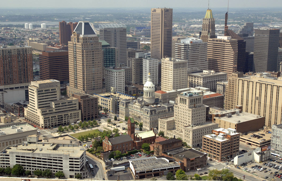 Viewing BALTIMORE from above