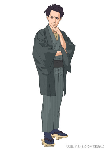 文豪 がよくわかる本 より芥川龍之介