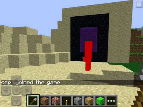 Nether on Minecraft pe  YouTube