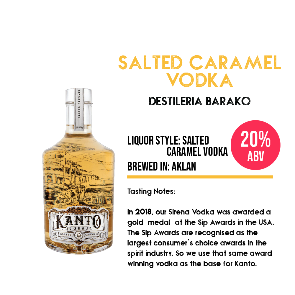 Kanto Salted Caramel Vodka | The PCK Philippines - The ...