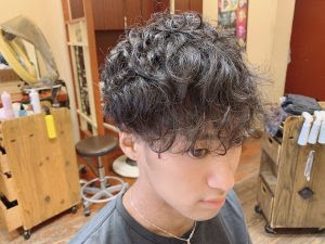 メンズパーマ 大阪 長居 阿倍野 天王寺 美容室ピース 美容室ニノン 美容院piece 美容院ninon 口コミ 人気