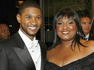 ushers baby