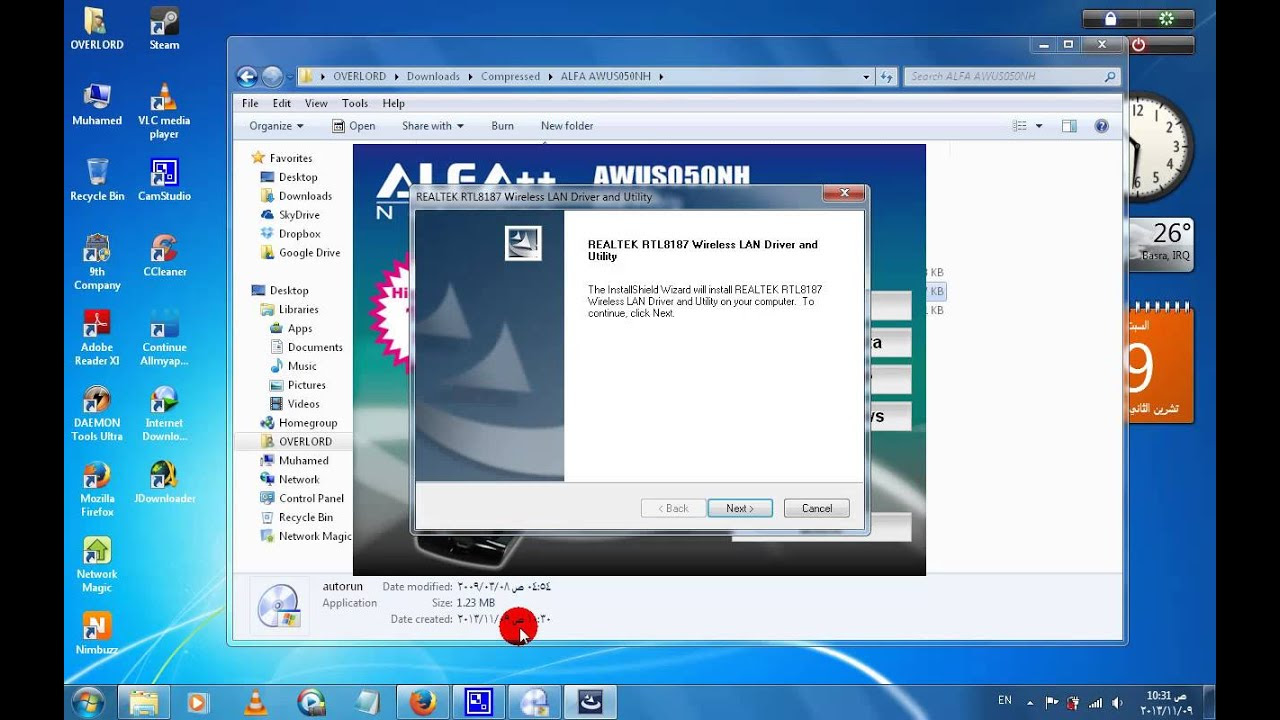 Download &amp; Install Realtek RTL8187 Wireless LAN Driver For ...