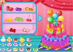 Decorating Games :: Baby Shower Cake