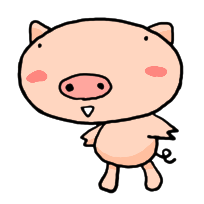 トップ100豚 イラスト かっこいい 無料の日本イラスト