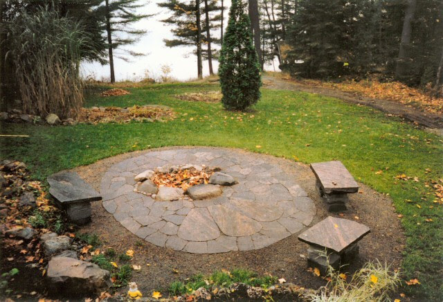 The Wizard of Awes: Stonework Project 2 Fire Pit Photo Set