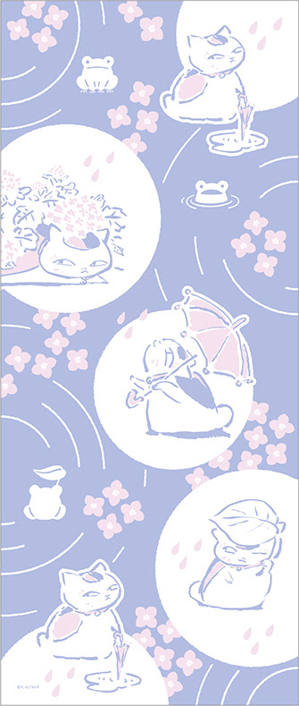 Cdjapan Natsume Yuujin Cho Natsume S Book Of Friends Nyanko Sensei Hand Towel Amefuri Collectible