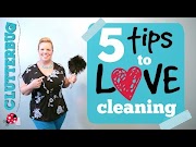 Top 5 Tips to LOVE Cleaning Your Home Cleaning Motivation, Video YouTube Household Tips most popullar!