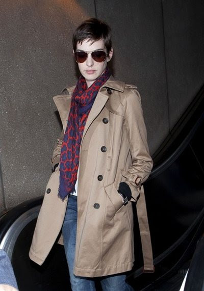 アン ハサウェイ Anne Hathaway トレンチコートファッション オリジナル制服 レディーススーツ メンズスーツcharalist