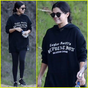 Selena Gomez Reps Bff Taylor Swift During Afternoon Hike