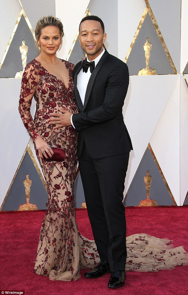 Needed convincing: John Legend labelled Chrissy's choice of baby name 'too Hollywood'