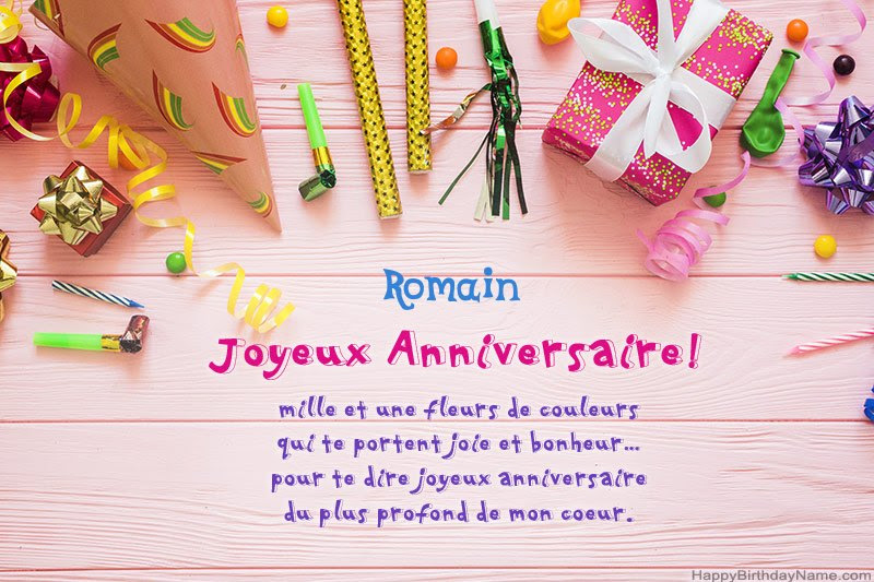 Joyeux Anniversaire Romain Des Images 25