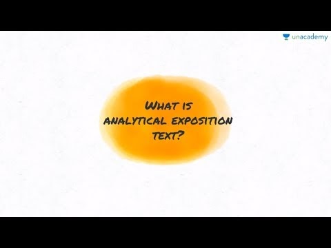 Analytical Exposition Text
