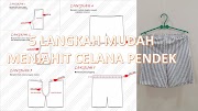 28+ Pola Menjahit Celana Pendek Kolor, Paling Top