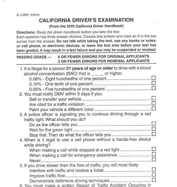 California Driver Permit Test Practice - bittorrenttrust