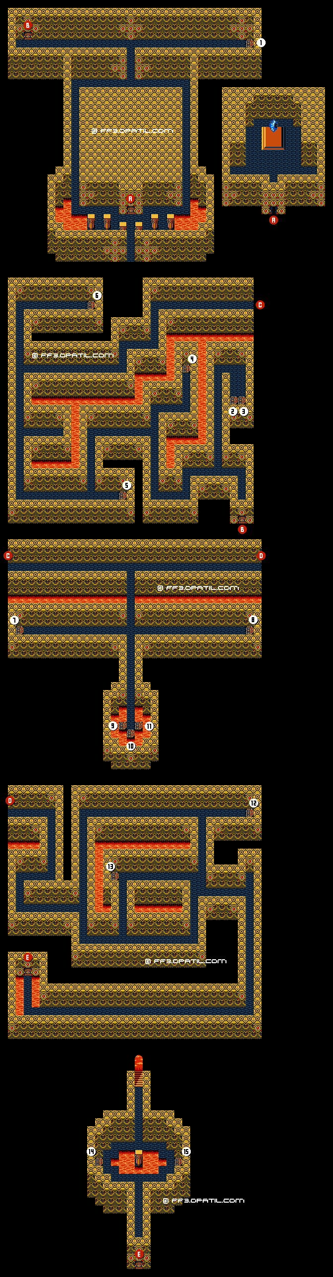 シナリオ攻略 古代の民の迷宮 Final Fantasy 3 ファイナルファンタジー 3 攻略