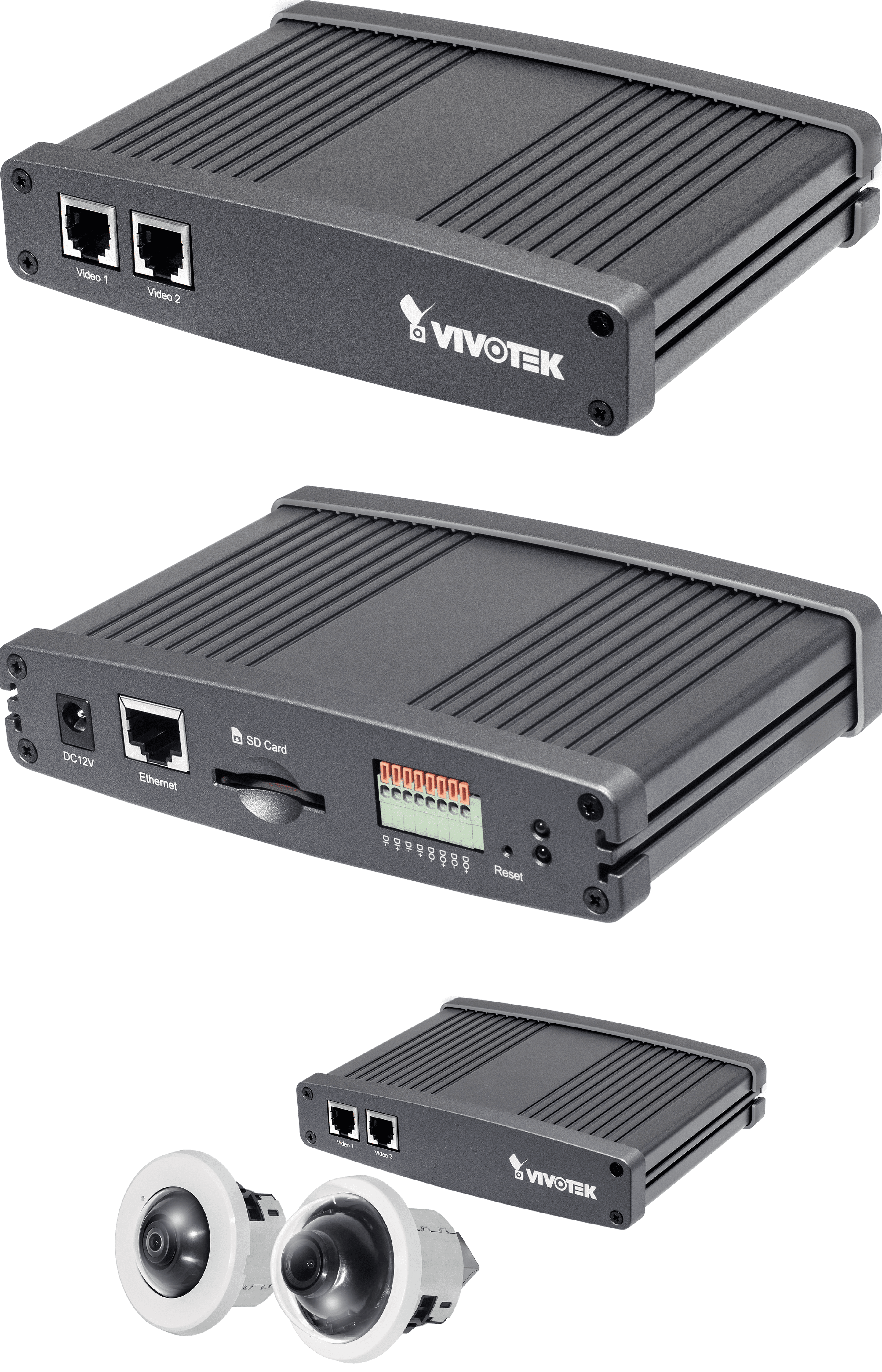 VC8201  VIVOTEK Splittype Camera System  5MP  Fisheye  1MP WDR 
