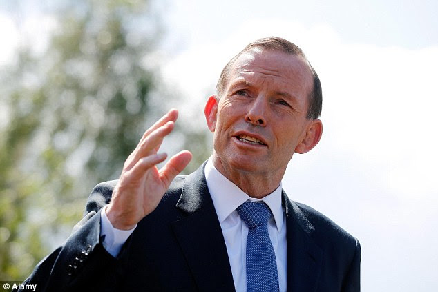 The Australian survey found that respondents wanted to sit next to Abbott to give him feedback on issues