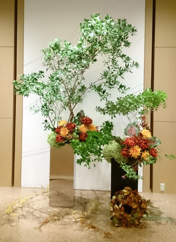 京王プラザホテル札幌ロビー装花