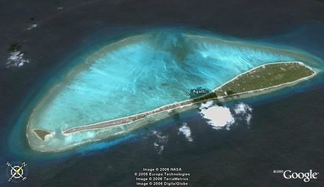 Agatti airport in lakshadweep india