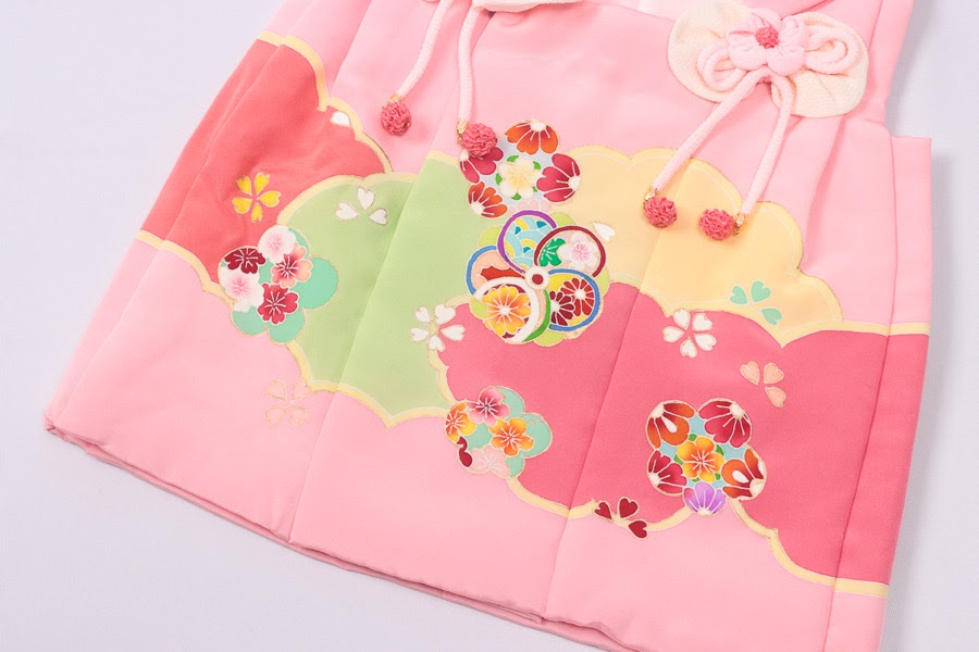 初節句 古典 被布 被布着 日本製 被布着 3歳 羽織り 女の子 初節句 きんちゃく 正絹 古典 絹100 単品 3歳 女の子 和装 正絹 キッズ 着物 女児 七五三 ガールズ 7歳 衣装 被布コート 女の子