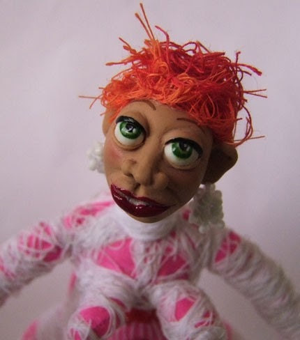 SALE OLD Collection- Exclusive Design Art Doll Original Artwork Dollhouse Collection