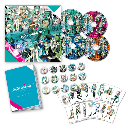 Cd Dvd Exit Tunes Presents Vocalohistory Feat 初音ミク 好評発売中 初音ミク公式ブログ