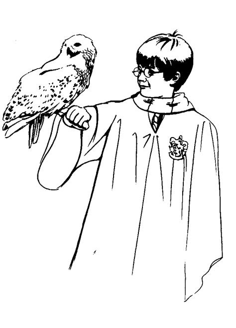 harry potter kleurplaat tv series kleurplaat animaatjesnl