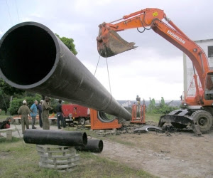 Impulsa Cuba proyectos de rehabilitación de redes hidráulicas