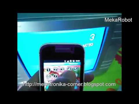 ANDROID +Bluetooth + ATMega 8 + Television + IR Remote = Gotcha…LIKE IT
