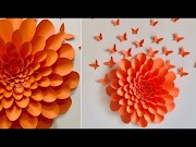 Newest Giant Paper Flowers Wall Decor Ideas Room Decor Ideas, Video Roses for Decorating Tips viral!