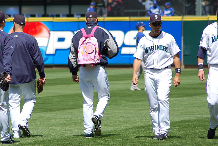 Hello Kitty pink backpack. haha