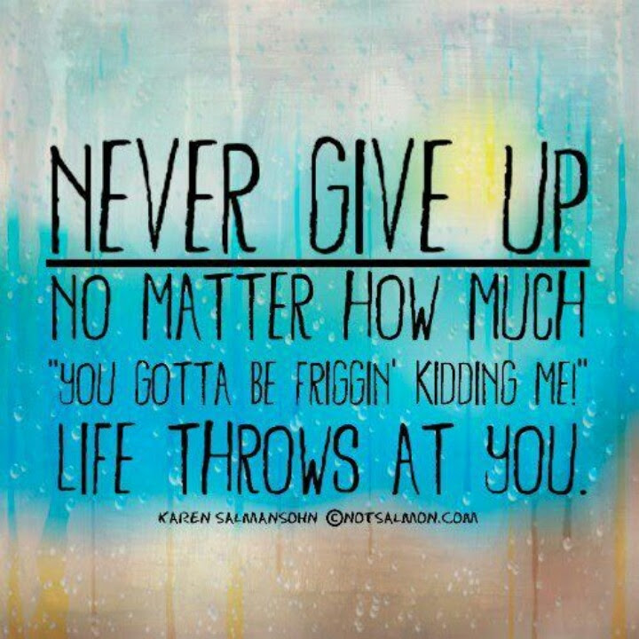 Given up