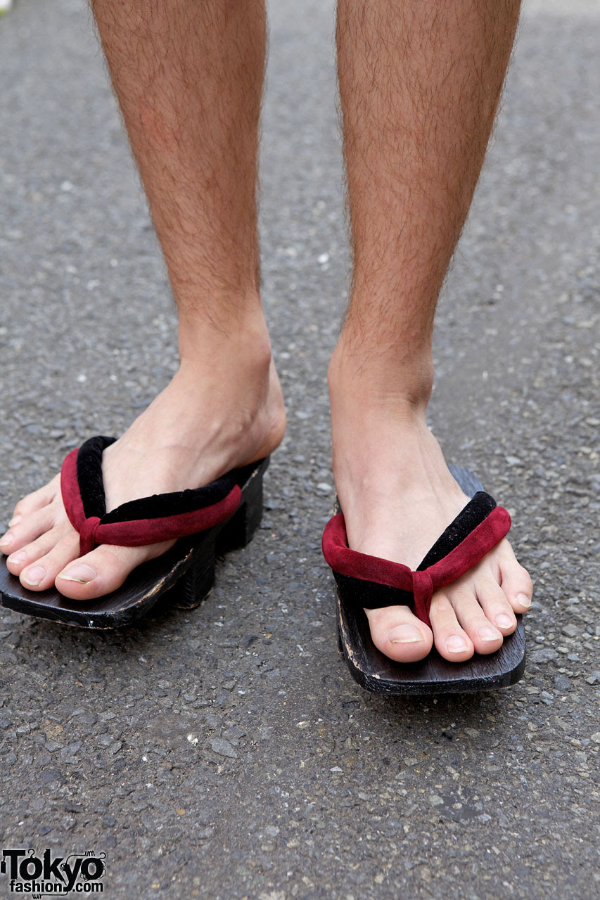 Guys' Jeremy Scott & Hiro Summer Wear w/ Geta Sandals