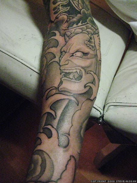 Tribal sleeve tattoos simply means tattoo designs that cover