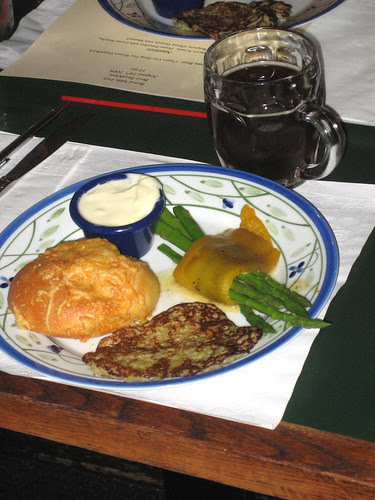 Appetizers with Hang Ten Weizen Dopplebock