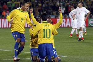 Brasil bate o Chile e vai às quartas contra a Holanda na sexta, às 11h (Reuters)