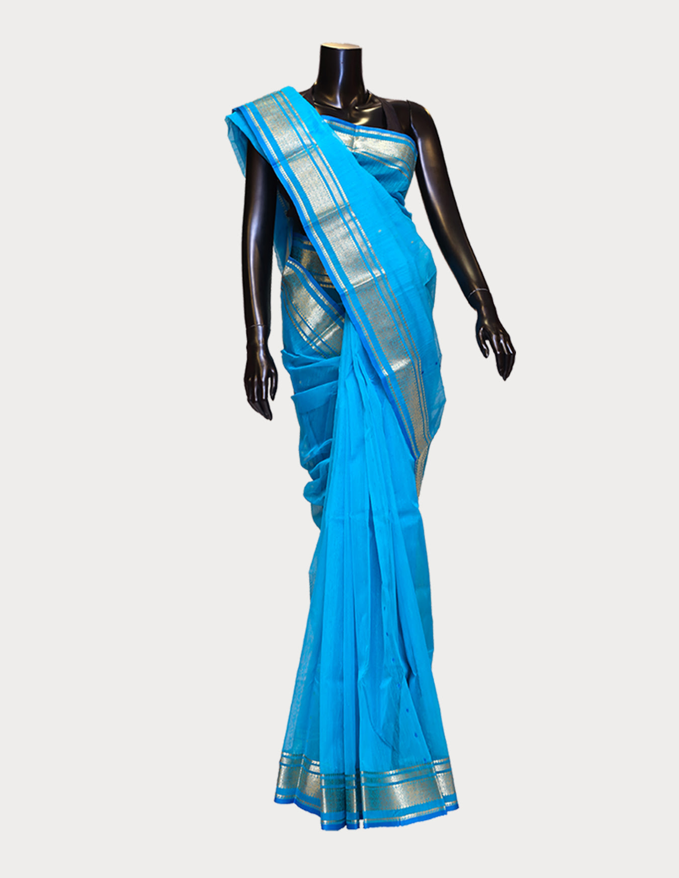 Half Silk Saree 1 Tangail Saree Kutir Ltd