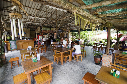  One of the keen things virtually living inwards Phuket is that yous tin flame instruct all kinds of nutrient Bangkok Thailand Map; Krua Maireab Restaurant