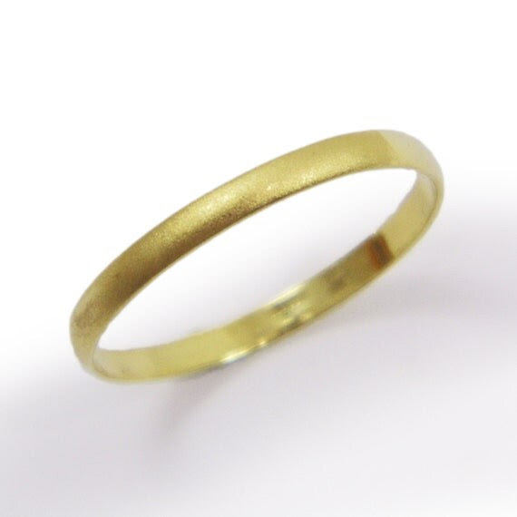 Classic wedding ring Matte classic thin wedding by Classic wedding ring Matte classic thin wedding by