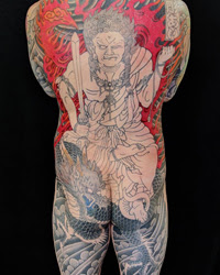 刺青作品 刺青 彫あい 日本伝統刺青