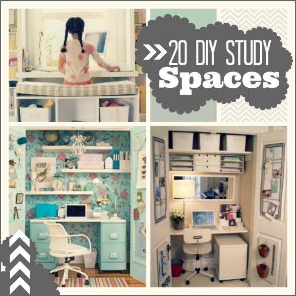 20 Do It Yourself Study Spaces