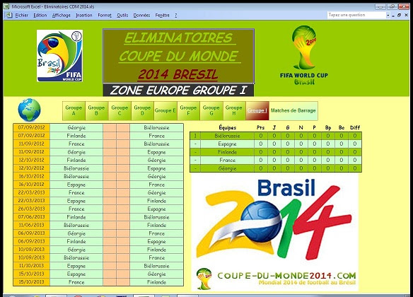 FOOTButs - Eliminatoires CDM 2014