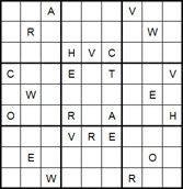 Mystery Godoku Puzzle for November 21, 2016