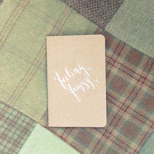 Moleskin Book, Lettering by ReLeafPaper
