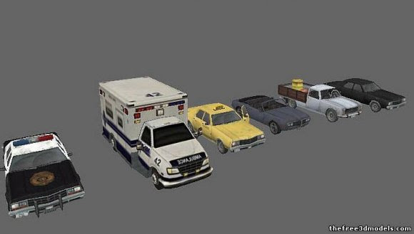Cars 3d model 3ds obj max lwo Cars 3d model 3ds obj max lwo