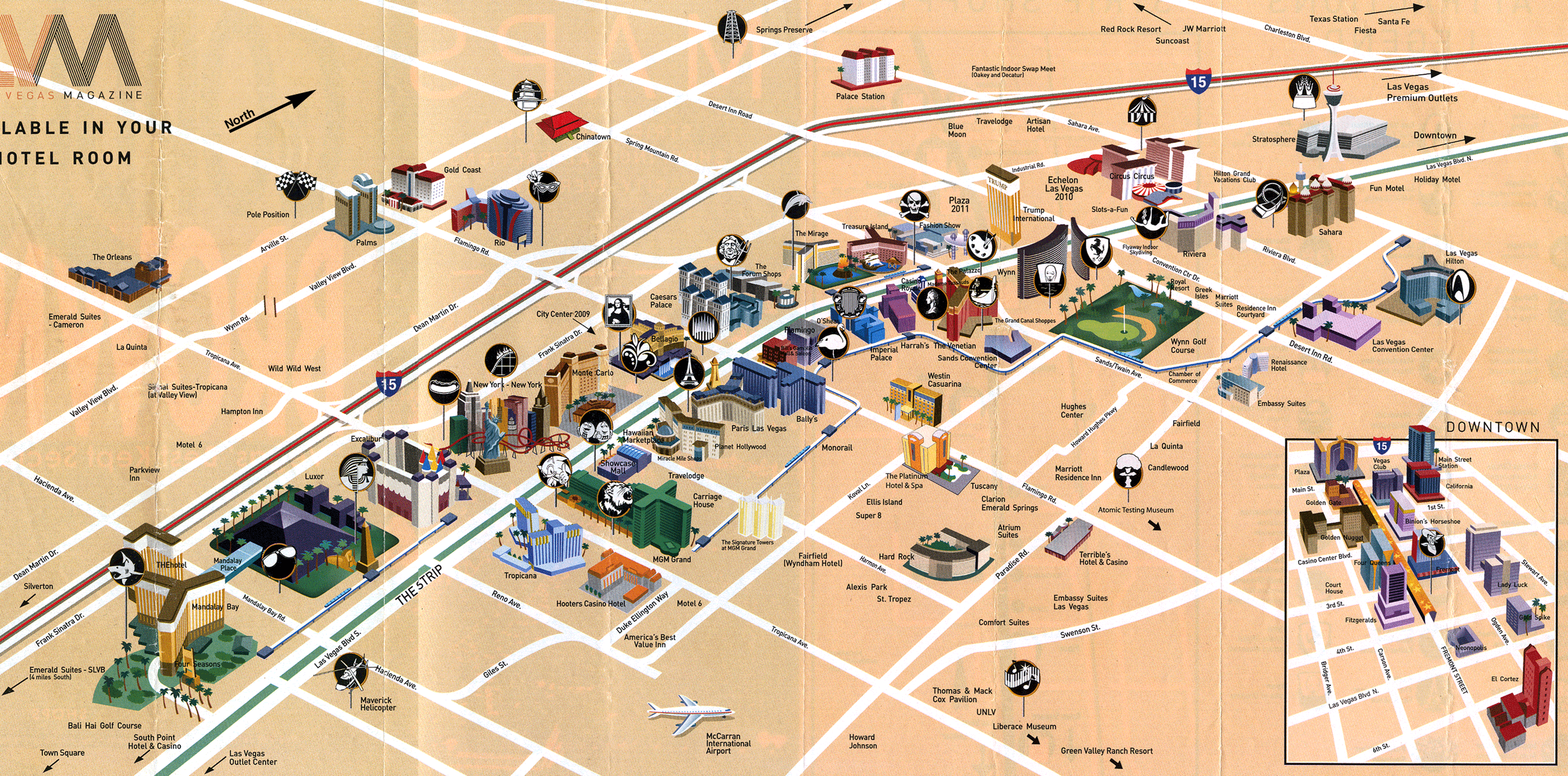 Map Of Las Vegas