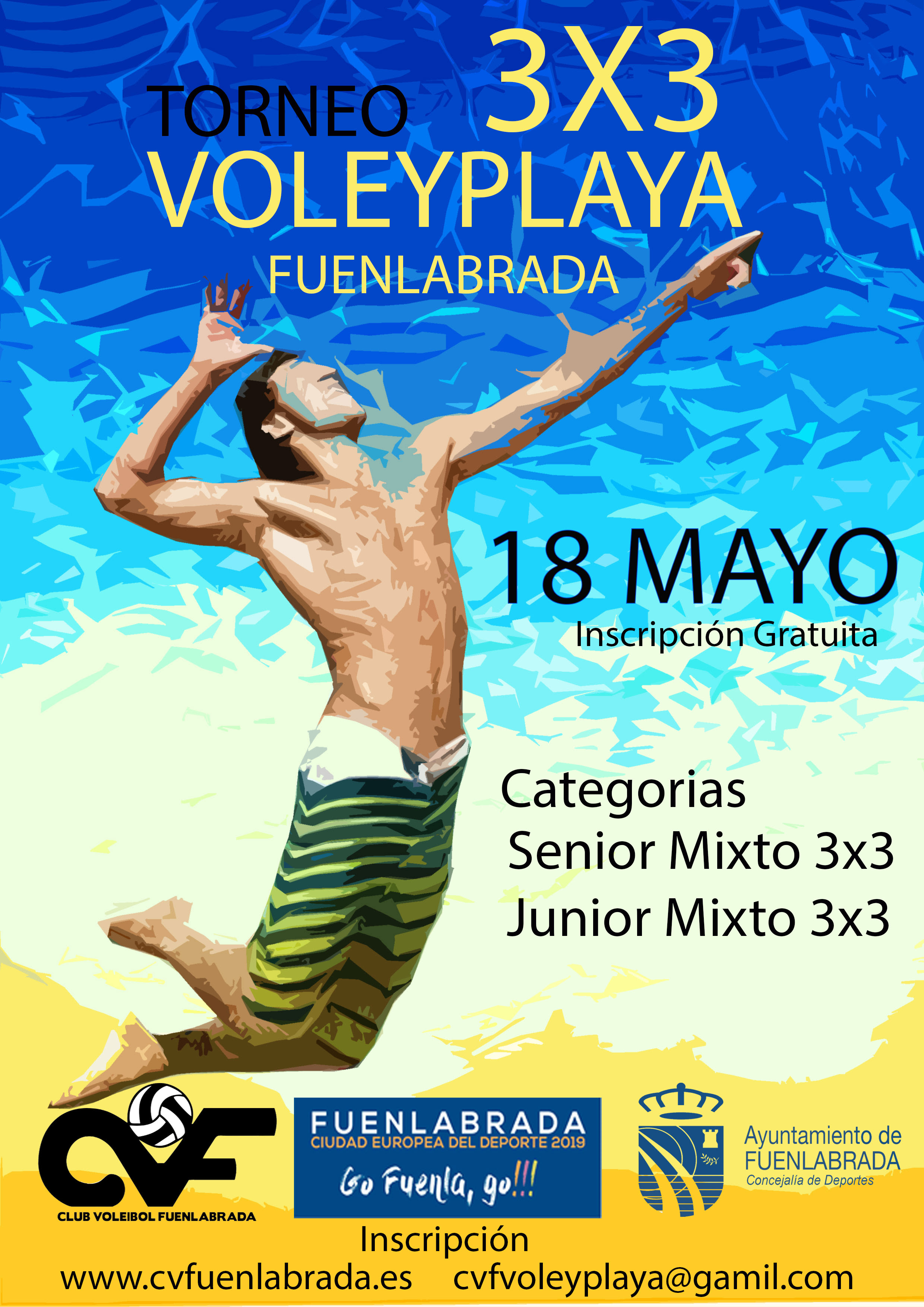 INFORMACION TORNEO VOLEY PLAYA - CLUB VOLEIBOL FUENLABRADA