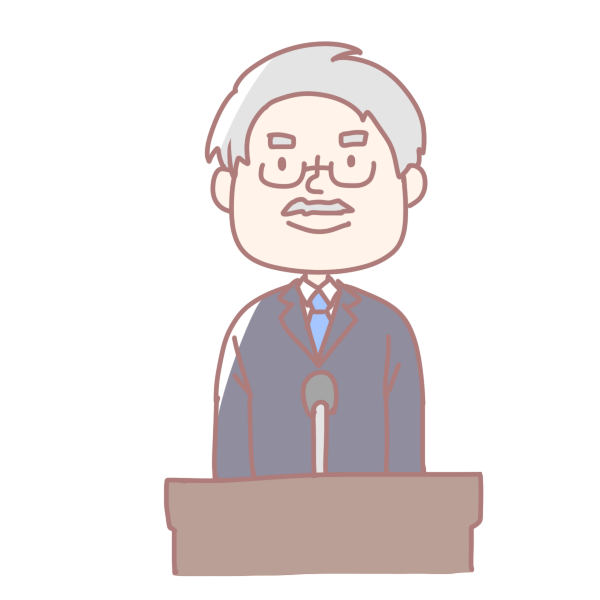 校長先生のイラスト かわいいフリー素材が無料のイラストレイン